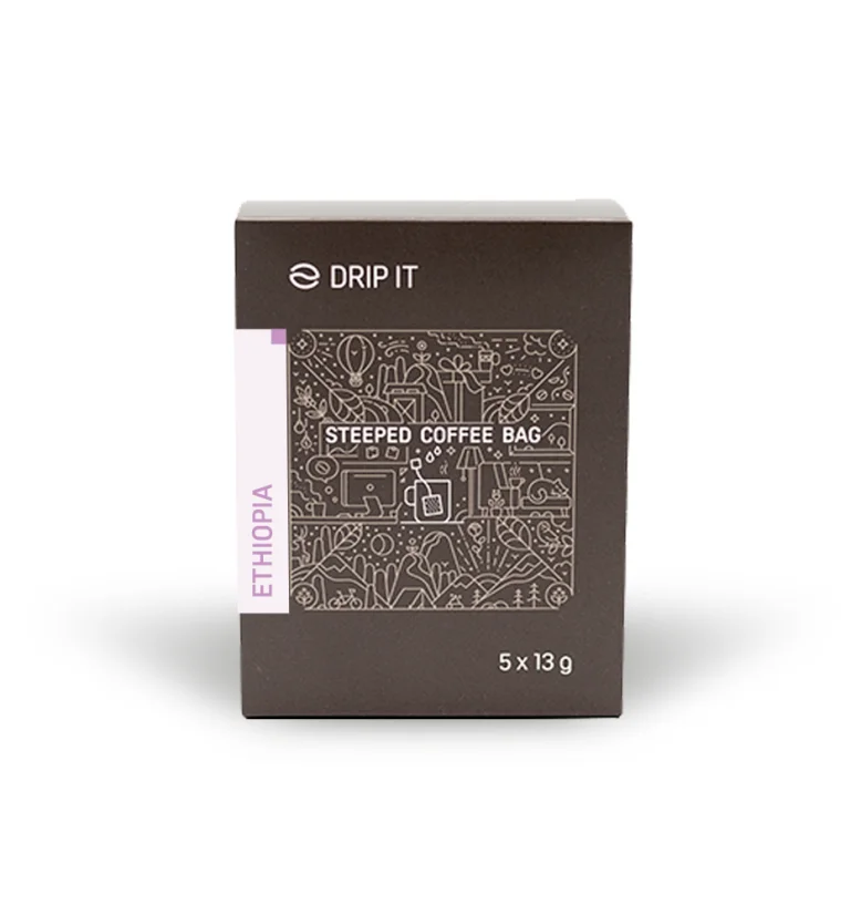Ethiopia Legesse Borsamo - Velikost balení: 5 x 13 g