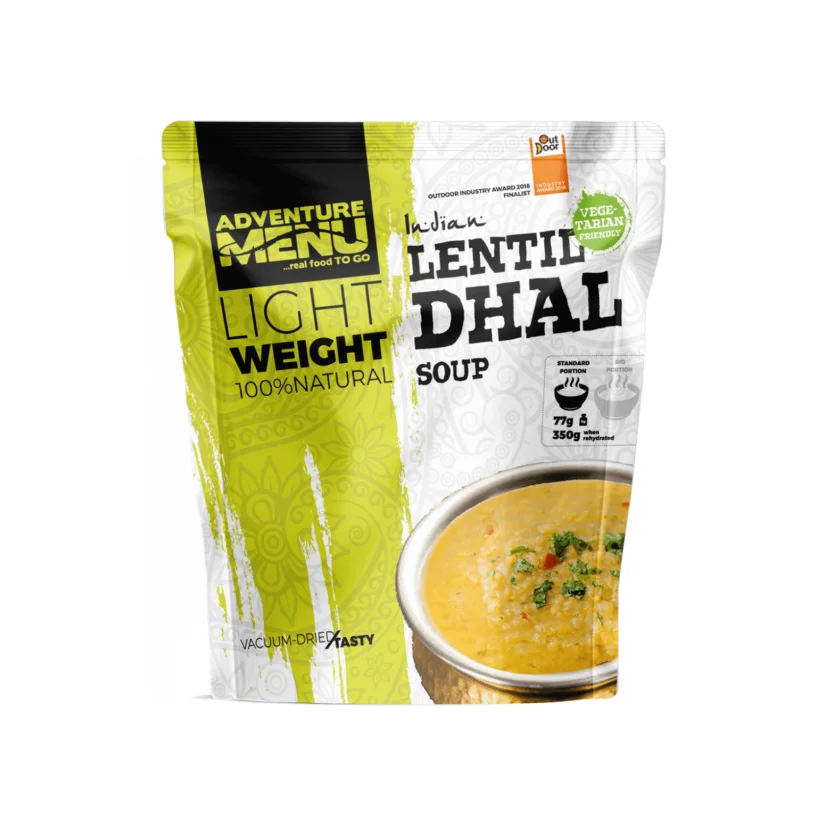 Adventure menu čočkový Dhal - Porce: Standard