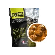 Adventure menu masové koule v rajské omáčce s rýží 400 g