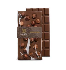 Mléčná čokoláda s lískovými ořechy