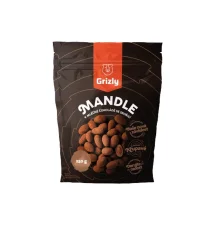 Grizly Mandle v mliečnej čokoláde obalenej škoricou
